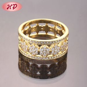 Bagues en alliage plaqué or 18 carats de style chinois pour femmes - Product Image 4