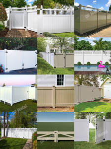 Df giá thấp và chất lượng cao ngoài trời nhựa PVC sự riêng tư hàng rào Bìa sự riêng tư Màn Hình Vinyl hàng rào - Product Image 4