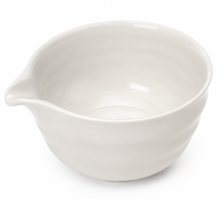 Ensemble de 4 pièces en céramique blanc ivoire pour Matcha, comprenant un Chawan à bec verseur, un support pour Chasen, un fouet en bambou et une cuillère, pour la cérémonie du thé, la maison et le café