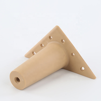 Pieds de meuble en plastique ronds pour armoire TV, armoire de salon, meuble de salle de bain, meuble-lavabo, canapé