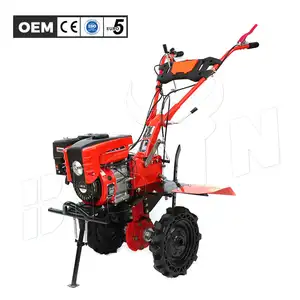 BISON(CHINA) Agricultural Garden Tools Small Rotary Tiller Farm Gas Powered Tiller