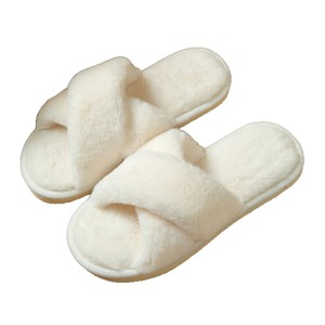 Pantuflas de Piel para Mujer al por Mayor, Suaves, Modernas, con Tiras Cruzadas, Clásicas, Cálidas, Afelpadas, para Interiores, Otoño, Invierno, Navidad - Product Image 6