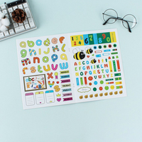Livre d'activités pour enfants avec autocollants, graffitis, coloriage, apprentissage des histoires, lecture en anglais, ensemble de livres pour enfants d'âge scolaire, dessin, art, cadeau