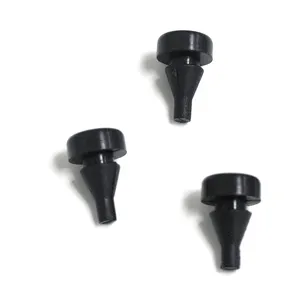 OEM nhà máy hiệu suất cao dính tùy chỉnh Silicone cao su chèn Stopper cao su ống stoppers