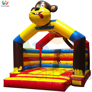 Castillo hinchable de dibujos animados para niños, castillo inflable para saltar, mono, divertido - Product Image 2