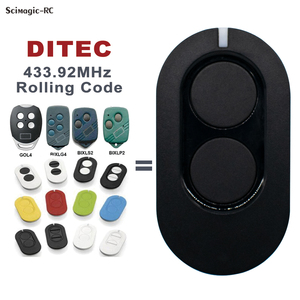 Control Remoto de Código Variable de 433.92MHz Compatible con <span class=keywords><strong>DITEC</strong></span> Entrematic <span class=keywords><strong>ZEN</strong></span> 2 4 ZEN2W ZEN4W GOL4 BIXLS2, Transmisor para Puerta de Garaje - Product Image 5