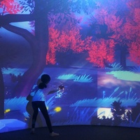 Système de projection interactif 3D le plus populaire jeux muraux interactifs pour enfants