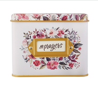 Boîte en fer blanc rectangulaire vide Offres Spéciales, boîte à sucre, conservation des aliments, boîte en fer blanc, carte de recettes, boîtes en métal