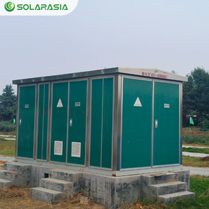 Subestación Solarasia de 11KV Tipo Caja Europea con Transformadores Trifásicos de Bobinado Múltiple para Uso Industrial en Exteriores - Product Image 6