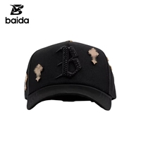 Gorra de Béisbol Deportiva con Logotipo B de 5 Paneles con Pedrería, Ajustable, Unisex, Material de Gamuza, Forro Resistente a las Manchas, Gooras G5