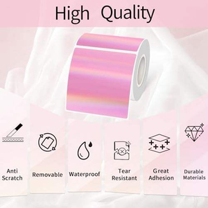 Etiqueta Térmica Personalizada ODM/OEM, Etiqueta Térmica Holográfica Impermeable, Etiqueta Térmica Directa Autoadhesiva con Brillo - Product Image 6