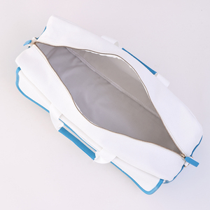Multi <strong>Compartment</strong> Organizer for Tile Set Multicolor Canvas Mahjong <strong>Bag</strong> Portable Travel Storage <strong>Tote</strong> <strong>Bag</strong> <strong>with</strong> Detachable Strap - Product Image 6