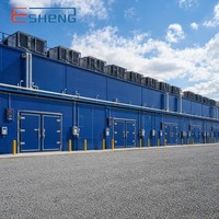 Industriële koelcel voor gedroogd fruit, vochtigheidsgecontroleerde koelcel voor de export van Deglet Nour en Medjool dadels.