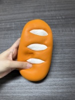 Jouet Squishy Réaliste à Sensation Humide et à Remontée Lente, Bâtonnet de Pain Brezel à Presser pour Soulager le Stress