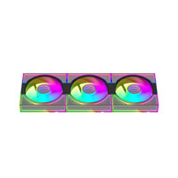 Antec Lovett ARGB Silent PWM Cooling Fan Prismatic Aluminum PC Case Chassis Cooler pour un refroidissement efficace du processeur
