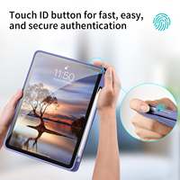 Coques et Étuis pour iPad 10,2 Pouces (7e/8e/9e Génération) – Vente Directe Usine – Coque Unie Intelligente avec Fonction Veille/Réveil et Support pour Stylet – En Stock