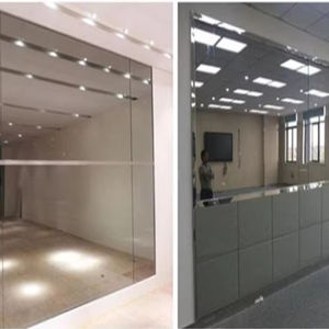 Eenrichtingsspiegelglas 5Mm 6Mm Eenrichtingsenkele Weg Door Glazen Deurraam Scheidingsglas Decoreren Kantoorscholen - Product Image 5