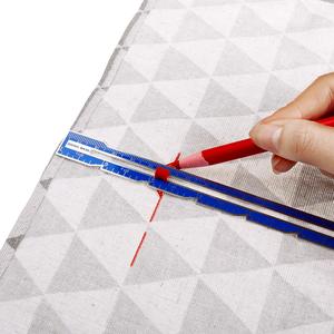 Trượt đo kim loại may phụ kiện đường may đo công cụ cho chắp vá Quilting DIY vải thủ công đan đo - Product Image 3