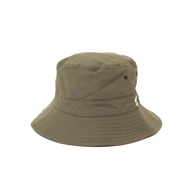 इलास्टिक एडजस्टमेंट रस्सी बाल्टी टोपी के साथ कस्टम रिवर्सिबल सनशेड कैप सन हैट