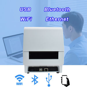 Imprimante d'étiquettes adhésives thermiques de 110 mm pour petites entreprises, avec interfaces sans fil Bluetooth, USB, LAN et Wi-Fi - Product Image 2