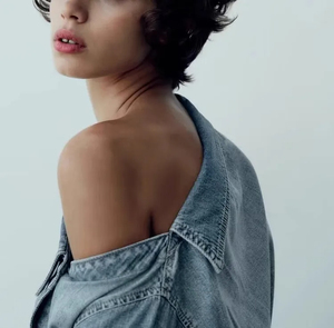 Best Quality <b>Men's</b> Casual Long Sleeve Cotton Denim Shirt Top Selling Breathable Product with Customized Logo - Product Image 4