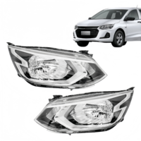 Venta Especial: Faro Delantero para Chevrolet Onix 2020 2021 2022 2023, Lámpara Automotriz Cromada Manual, Venta al Por Mayor