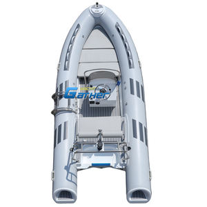Approbation CE 480cm Hypalon/PVC RIB 480 <span class=keywords><strong>Bateau</strong></span> <span class=keywords><strong>Semi</strong></span> <span class=keywords><strong>Rigide</strong></span> En Fiber De Verre Gonflable Sport RIB <span class=keywords><strong>Bateau</strong></span> Pêche À Grande Vitesse RIB480C - Product Image 3