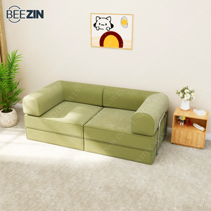Sofá Seccional Modular Convertible Union Win, Diseño <span class=keywords><strong>Nórdico</strong></span> Moderno, Sofá Cama <span class=keywords><strong>Relleno</strong></span> de Esponja para Sala de Estar - Product Image 3