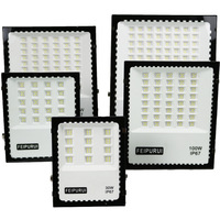 Projecteurs solaires LED extérieurs modernes étanches IP68 COB 50W-200W, angle de faisceau réglable, garantie 5 ans, CRI95, 120000LM, application