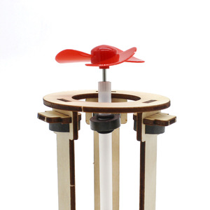 Kit d'expériences scientifiques créatives Rotating1, jouet éducatif en bois à faire soi-même pour les enfants de 7 à 9 ans - Product Image 4