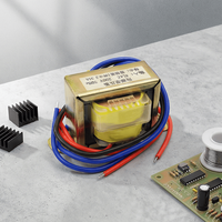 Transformateur de puissance monophasé ultra-efficace 50/60 Hz 0,1-0,5 kW, rendement de 98 % pour équipement de machine à laver