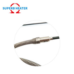 โรงงานขององค์ประกอบความร้อนตรงที่มีความยืดหยุ่นปรับแต่งได้พร้อมเทอร์โมคัปเปิลสำหรับระบบวิ่งร้อน - Product Image 5