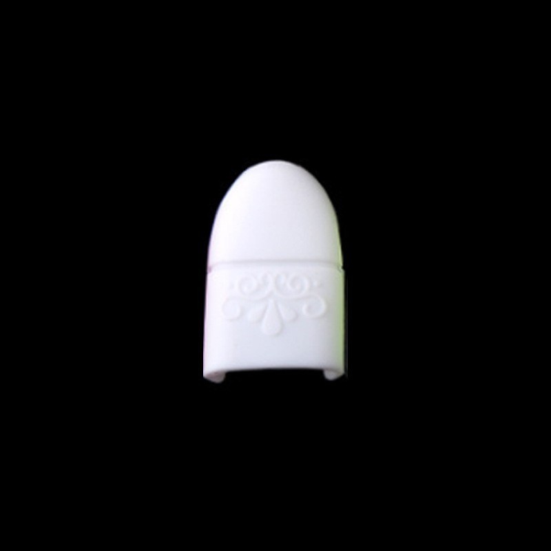 Ensemble de protection en silicone blanc pour armure.