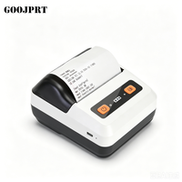 Untuk Penjualan Online Terlaris Printer Thermal Portabel 3 Inci Hitam Putih Baterai 2600mAh untuk Antarmuka USB Garansi 1 Tahun