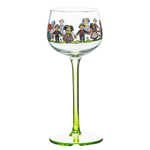 Estilo Alsaciano Little Man Cup Vinho Tinto Copo Alto Aparência Nível Ins Estilo Nórdico Bonito Criativo Boneca Copo - Product Image 4
