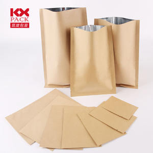 Kantong Kertas Kraft Foil Murah dengan Resleting untuk Teh, Hadiah, Camilan, Sachet Kecil untuk Kemasan Individu - Product Image 2