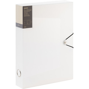 Office Organizer Plastic <b>File</b> <b>Box</b> 20-35L PP Material Minimalist Design Standing Type Large Capacity Archive Storage - Product Image 2