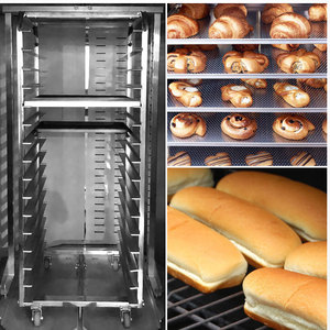 Horno Rotatorio Industrial Automático Nuevo <span class=keywords><strong>de</strong></span> 64 Bandejas y Gran Capacidad <span class=keywords><strong>para</strong></span> Hornear <span class=keywords><strong>Pan</strong></span>/Galletas/Pizza, a <span class=keywords><strong>Gas</strong></span>, <span class=keywords><strong>para</strong></span> Pequeñas Fábricas <span class=keywords><strong>de</strong></span> Alimentos - Product Image 3