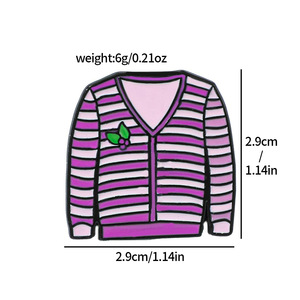 เข็มกลัดรูปตัวการ์ตูนน่ารักรูปสุนัขมารีสำหรับแมวทำจากโลหะอัลลอยรูปตัวการ์ตูนน่ารักรูปหยดน้ำมันกระเป๋าเป้สะพายหลังปีใหม่จีนสวดมนต์ - Product Image 6