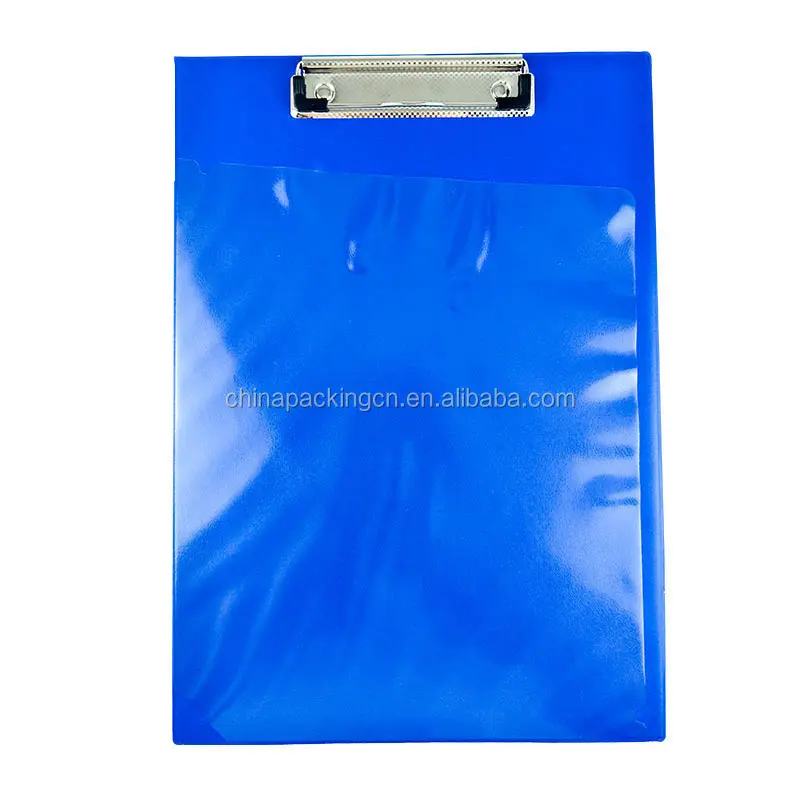 A4 папки с зажимом из алюминиевого буфер обмена с ящиком для хранения черного цвета с зажимом