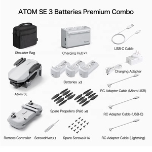Potensic Nguyên Tử SE <span class=keywords><strong>Drone</strong></span> <span class=keywords><strong>Mini</strong></span> Nguyên Tử 4K <span class=keywords><strong>Drone</strong></span> UAV 249G Trên Không GPS Nhiếp Ảnh 4000M Điều Khiển Từ Xa Cho Trẻ Em Người Lớn - Product Image 6