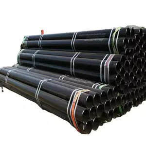 Tubo sem costura de 24 polegadas sa106b e tubos de ferro ou aço ASTM A106 gr.b Tubo de aço carbono sem costura redondo de precisão