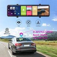 DVR mobil kamera dasbor WIFI g-sensor mobil perekam Video 1080P kamera tampilan belakang visi malam Monitor parkir sudut lebar 170