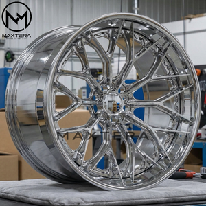 Rines de Aleación Maxtera Forged Custom MV SL-220 de 3 Piezas para Autos de Pasajeros, Compatibles con Porsche 911 GT3 RS, Corvette C8 Z06, <span class=keywords><strong>Ferrari</strong></span> F8 - Product Image 1