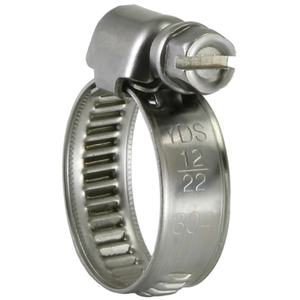 Abrazadera para manguera automotriz de acero inoxidable 304 al por mayor, sistema de medición métrico fácil de operar con ancho de banda personalizado de 9mm - Product Image 1