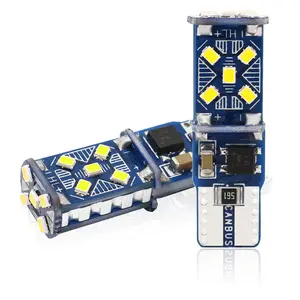 LEDカーライトT10幅ライト30202016 15smd 5W5 T10 canbusカーバルブ15 leds