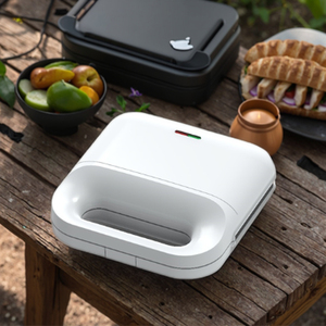 <span class=keywords><strong>Sandwichera</strong></span> Antiadherente de 2 Rebanadas para Uso Doméstico, con Placa para Gofres Opcional, 750W, Doble Cara, con Soporte para Hornear - Product Image 1