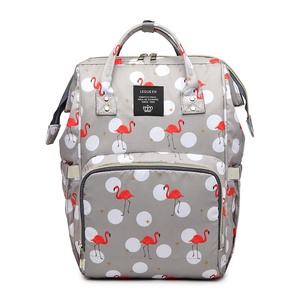 Mignon Flamant imprimé Bébé Sac À Langer <span class=keywords><strong>Poussette</strong></span> organisateur momie bébé sac à langer - Product Image 6
