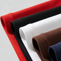 Ensemble de maillot de football rouge à col en V en jacquard subtil, séchage rapide, pour l'entraînement et les compétitions des équipes de club