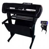 JINKA-XL 721 ABJ Laser-Rotlicht-Schneidemaschine Konturschneideplotter 630MM Schnittbreite Serielle/USB/U-Disk-Schnittstelle 1 Jahr Garantie
